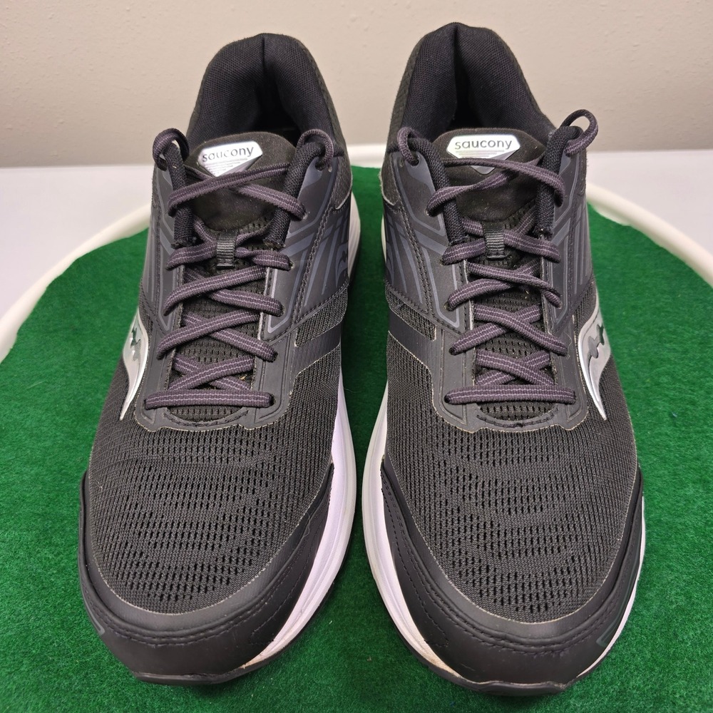 Saucony Echelon 8 Running Shoes Mens 14 Black White Formfit Cushion S20574-40 - Picture 2 of 12